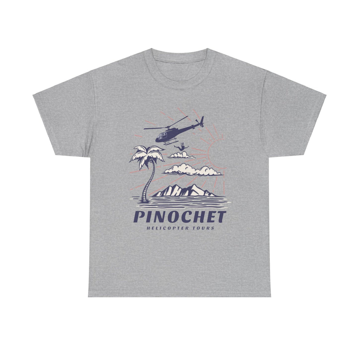 Pinochet Helicopter Tours Men's T-Shirt