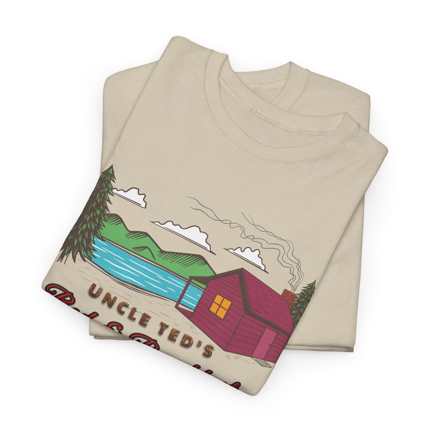 Unabomber Uncle Ted's Bed &amp; Breakfast T-shirt pour homme