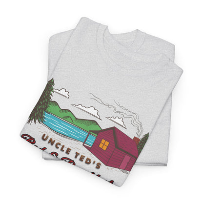 Unabomber Uncle Ted's Bed &amp; Breakfast T-shirt pour homme