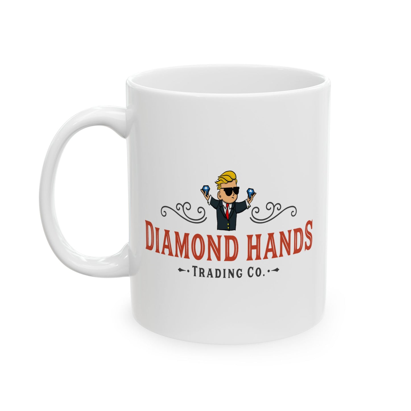 Diamond Hands Coffee Cup