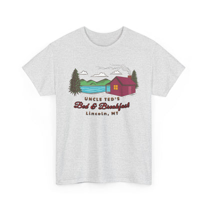 Unabomber Uncle Ted's Bed &amp; Breakfast T-shirt pour homme