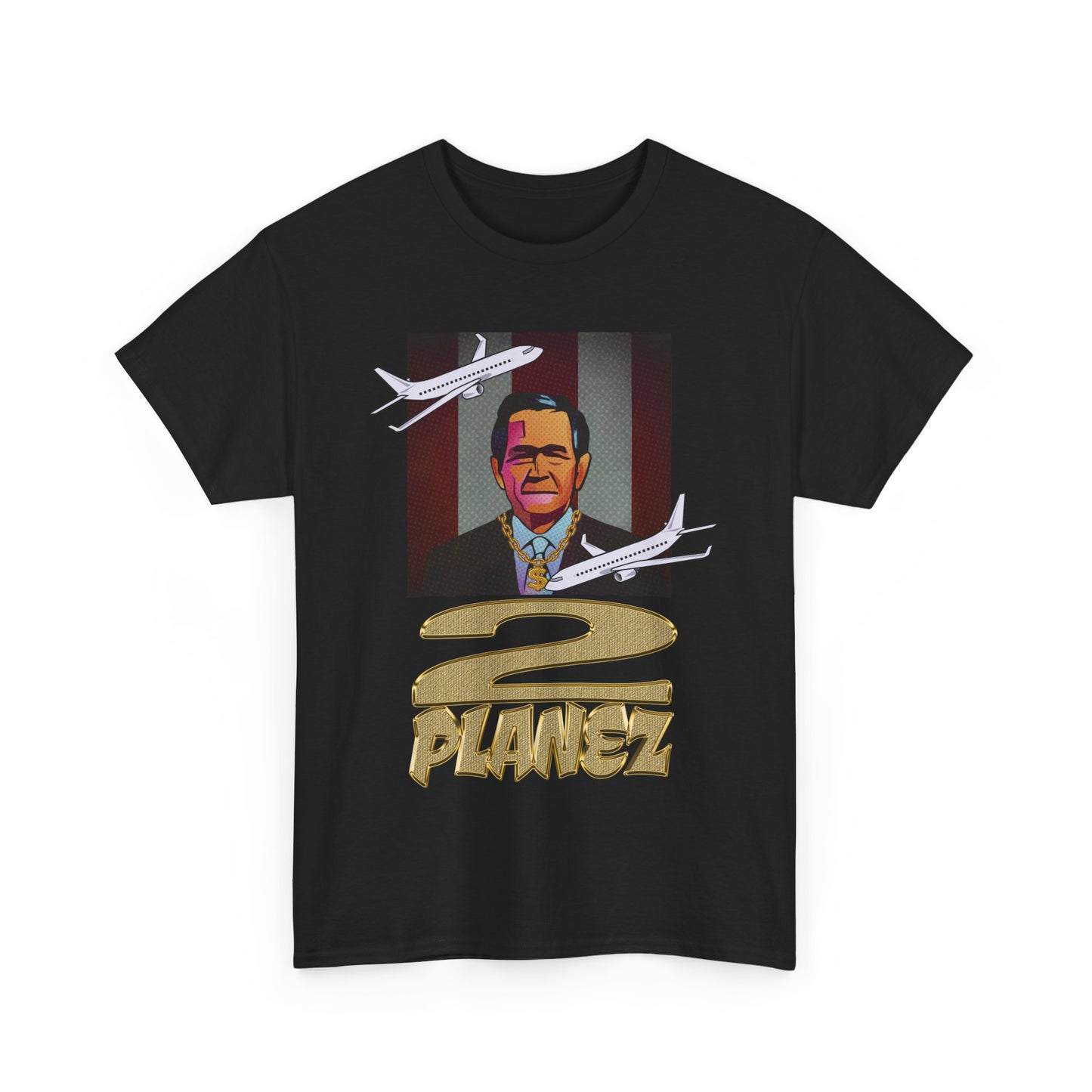 Rap Men's T-Shirt G-Dubya 2PLANEZ Bootleg