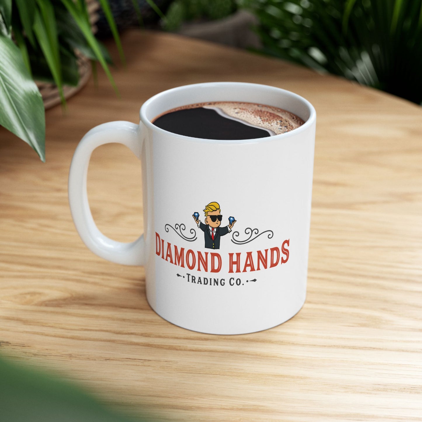 Diamond Hands Coffee Cup