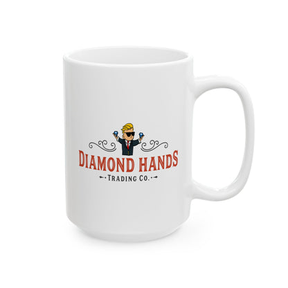 Diamond Hands Coffee Cup