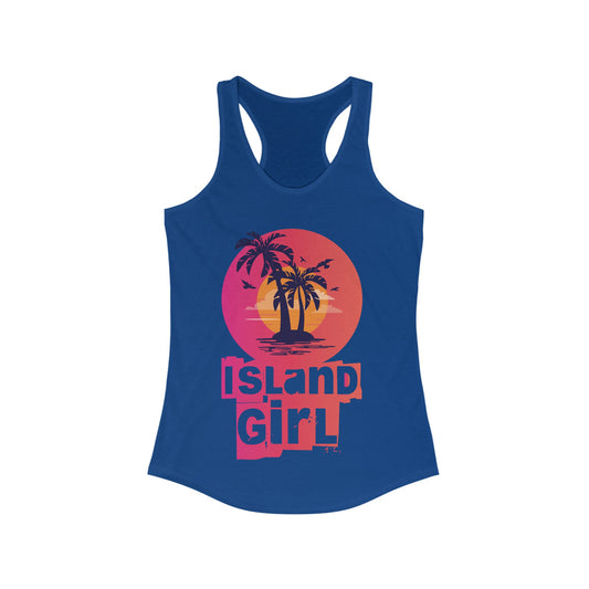 Island Girl Women's Racerback Tank Top