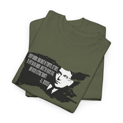 H.L. Mencken Hoist The Black Flag Men's T-Shirt