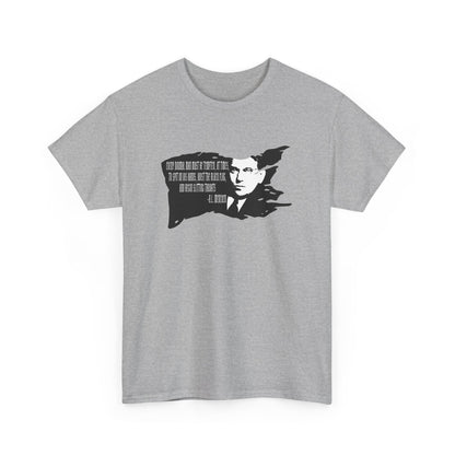 H.L. Mencken Hoist The Black Flag Men's T-Shirt