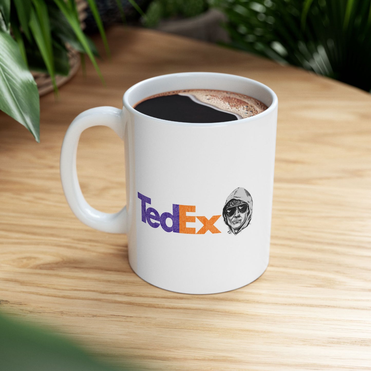 Unabomber TedEx Coffee Cup