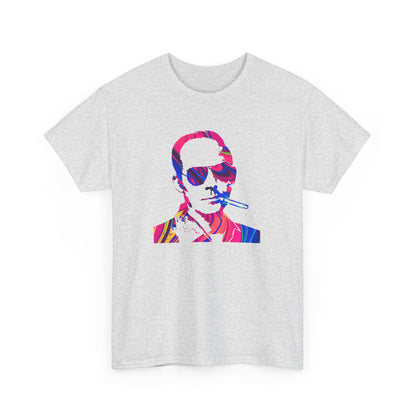 Hunter S Thompson Silhouette psychédélique T-shirt pour homme