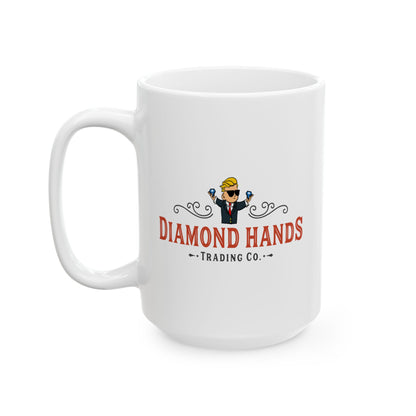 Diamond Hands Coffee Cup