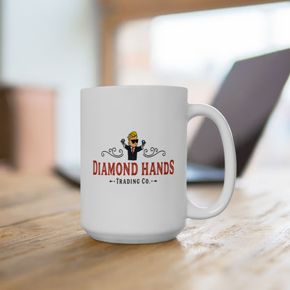 Diamond Hands Coffee Cup