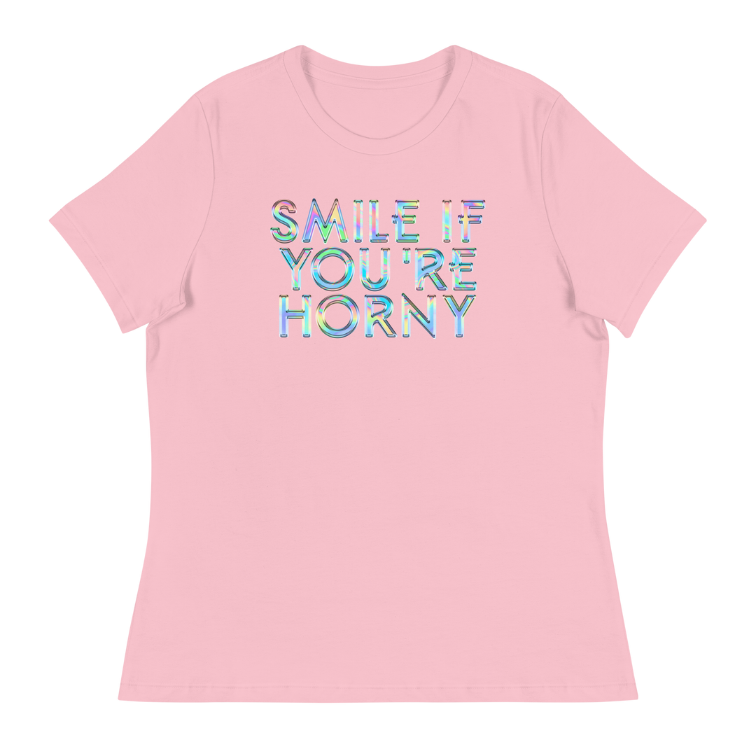 Smile If You're Horny Women's T-Shirt