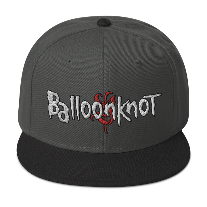 Balloonknot Metalhead Snapback Hat