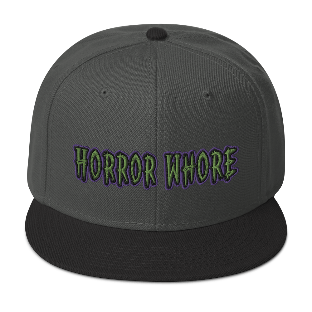 Horror Whore Snapback Hat