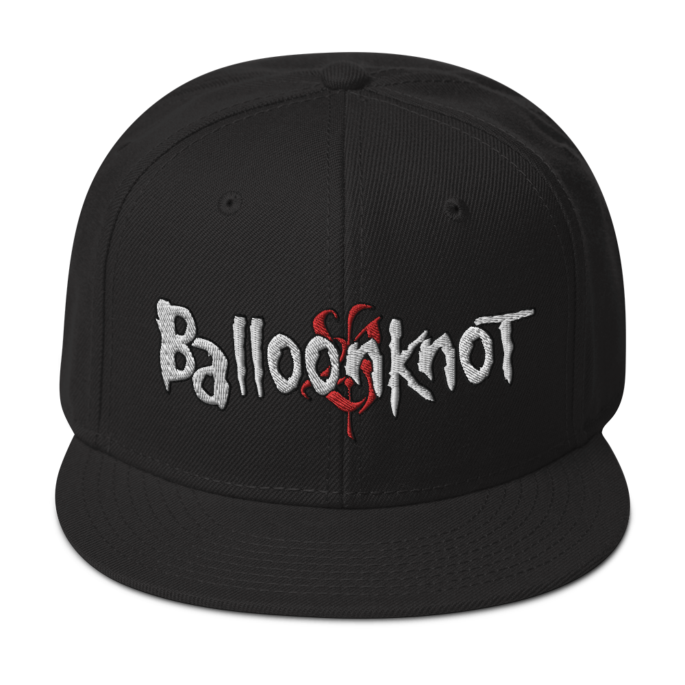 Casquette Snapback Metalhead à nœud ballon