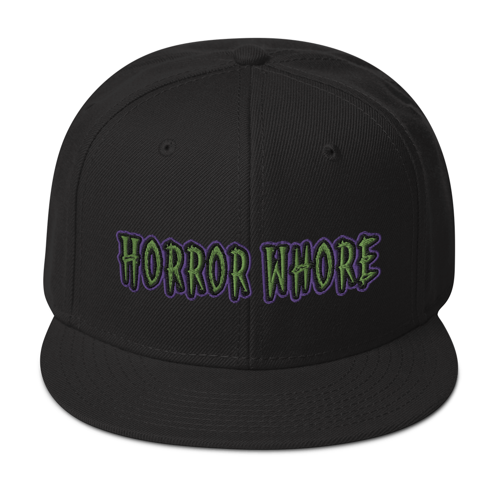 Horror Whore Snapback Hat