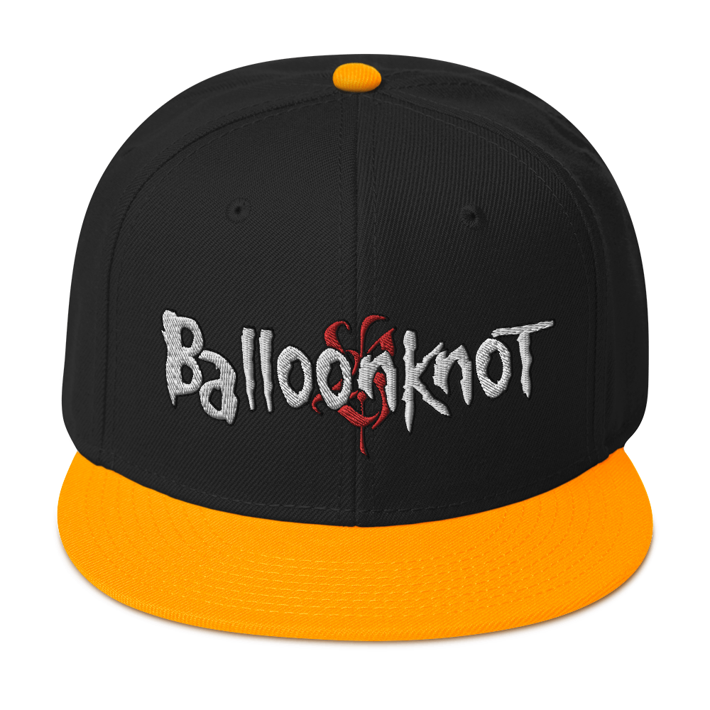 Casquette Snapback Metalhead à nœud ballon