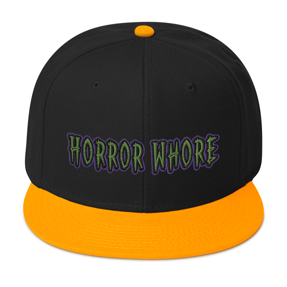 Horror Whore Snapback Hat