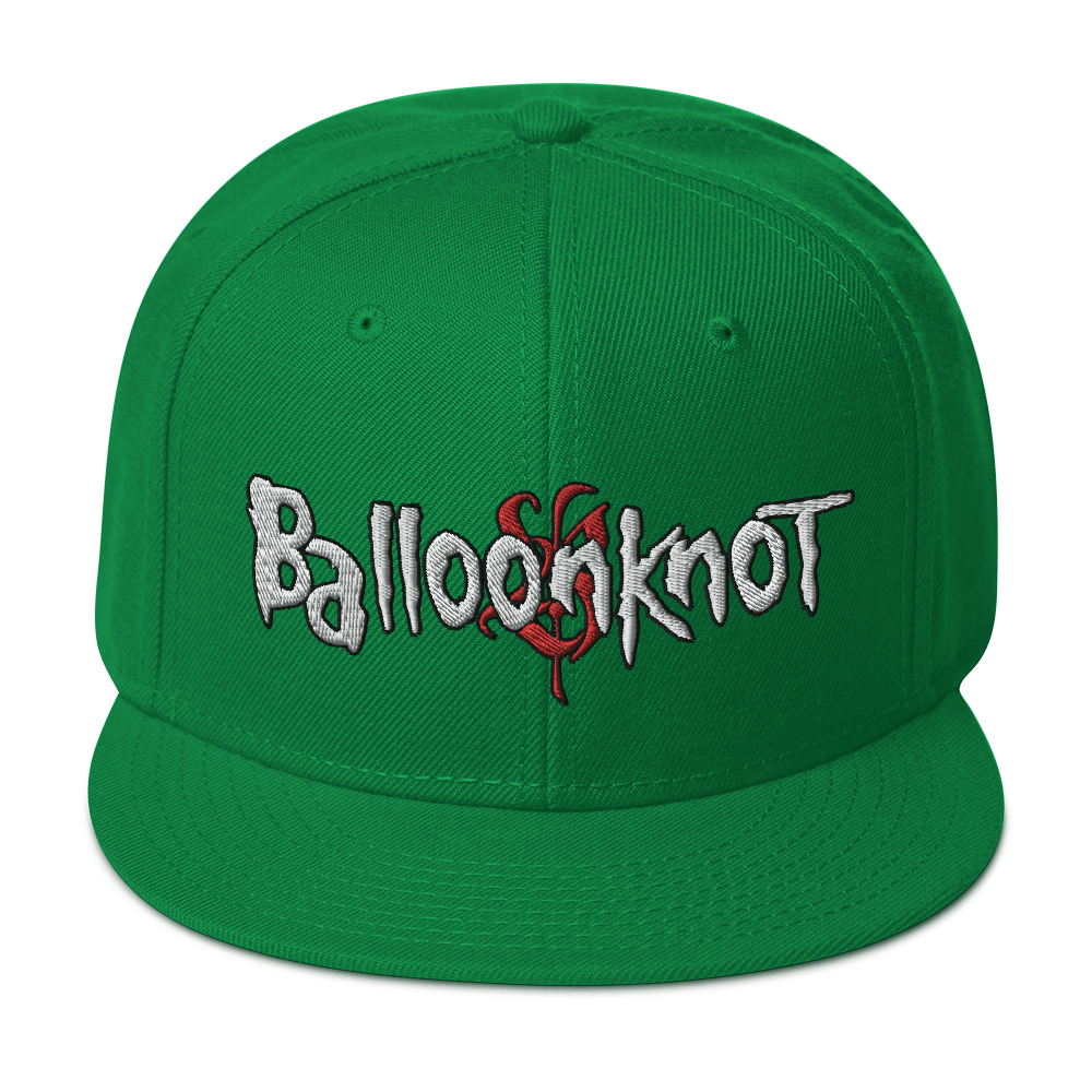 Balloonknot Metalhead Snapback Hat