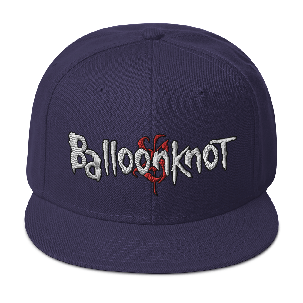 Balloonknot Metalhead Snapback Hat