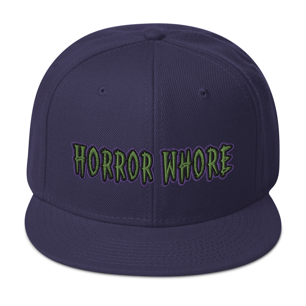 Horror Whore Snapback Hat