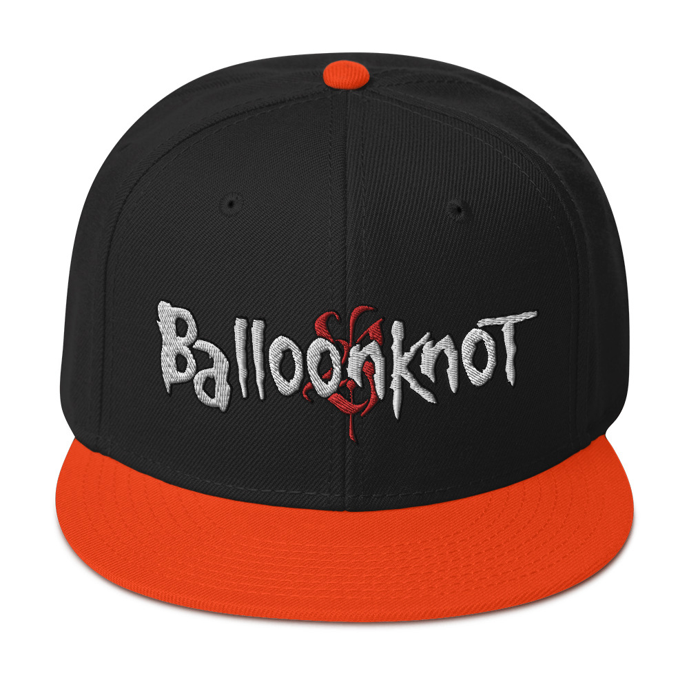 Casquette Snapback Metalhead à nœud ballon