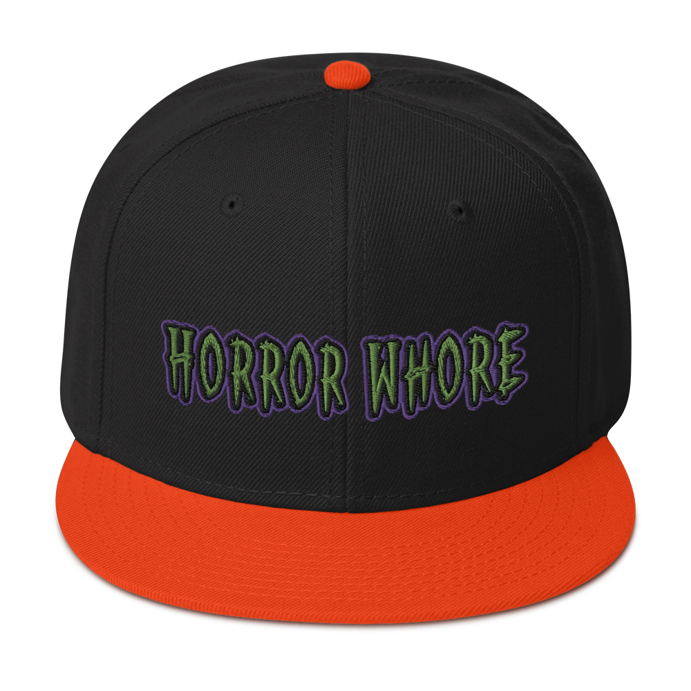 Horror Whore Snapback Hat