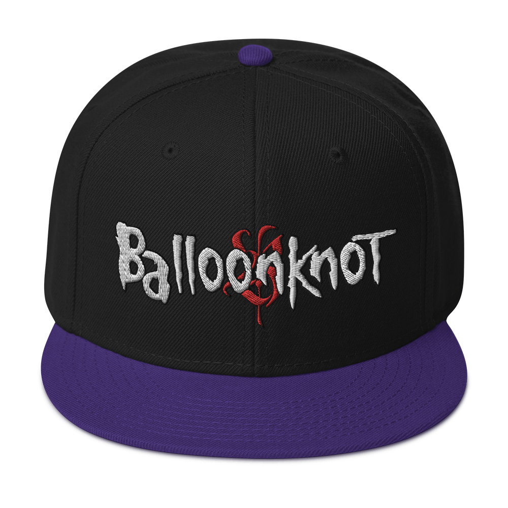 Balloonknot Metalhead Snapback Hat