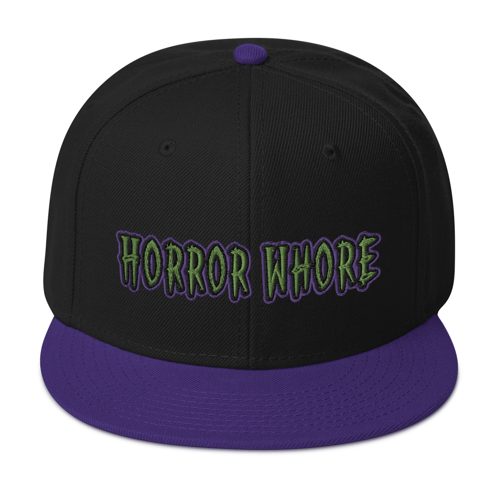 Horror Whore Snapback Hat