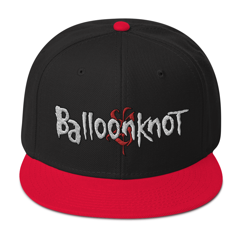 Balloonknot Metalhead Snapback Hat