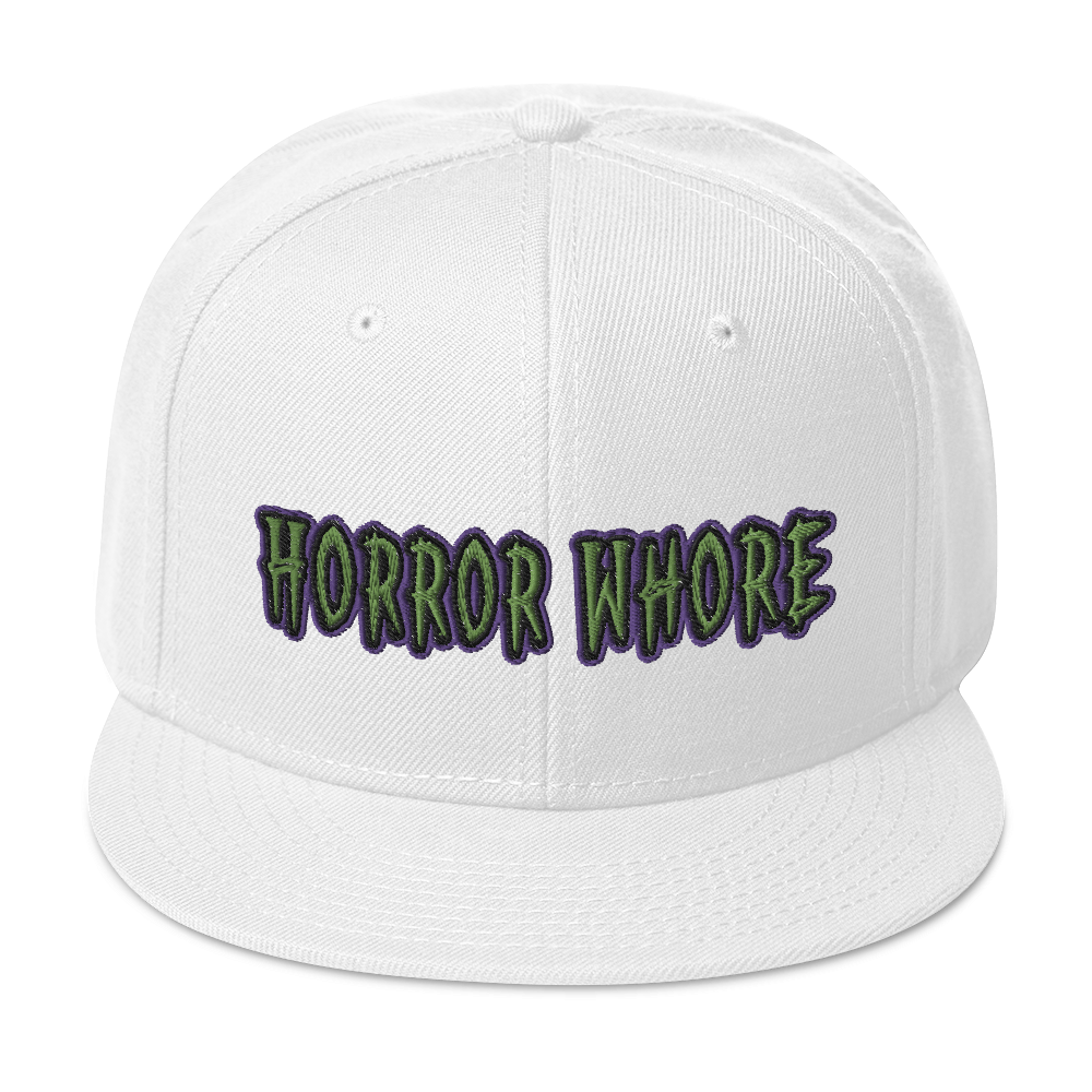 Horror Whore Snapback Hat